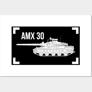 AMX 30 Main battle tank of the French Army Posters and Art